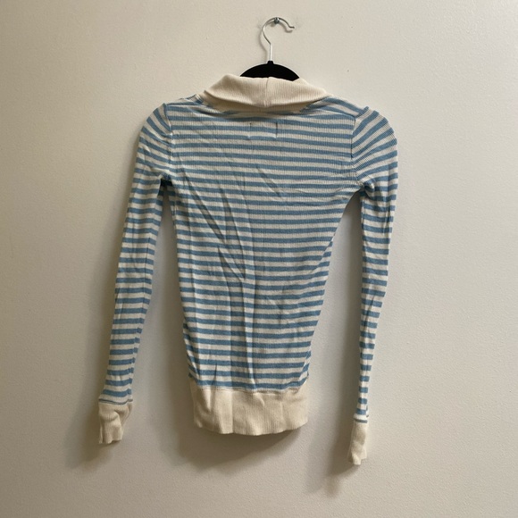 AEO Striped Shawl Collar Sweater - Picture 3 of 3